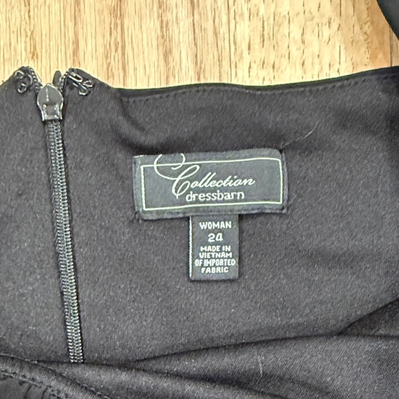 Dress Barn Black Dress with Embellished Detail - Picture 3 of 7